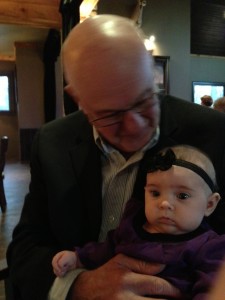 Poppop and baby Dallas