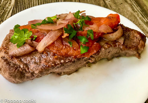New York Strip Steak – Jazzed Up