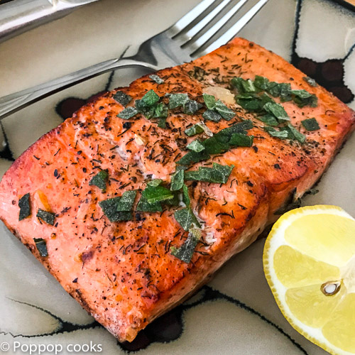 Lemon Mint Salmon – 16 Minutes – Quick and Easy