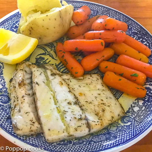 Friday Night Fish Dinner – Quick and Easy – Gluten Free – Paleo – Mediterranean Diet